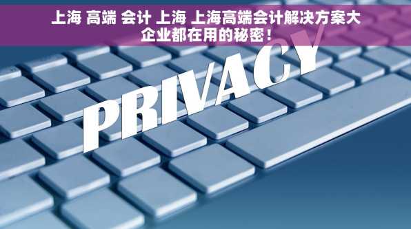 上海 高端 会计 上海 上海高端会计解决方案大企业都在用的秘密！