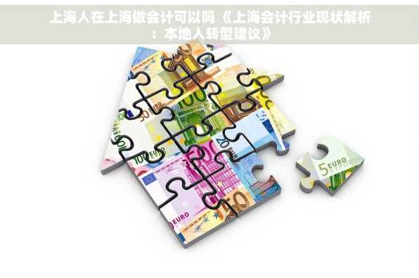 上海人在上海做会计可以吗 《上海会计行业现状解析：本地人转型建议》