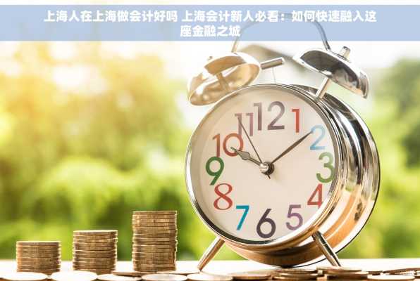 上海人在上海做会计好吗 上海会计新人必看：如何快速融入这座金融之城