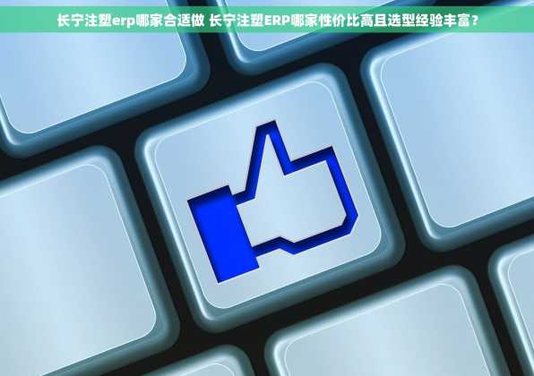 长宁注塑erp哪家合适做 长宁注塑ERP哪家性价比高且选型经验丰富？