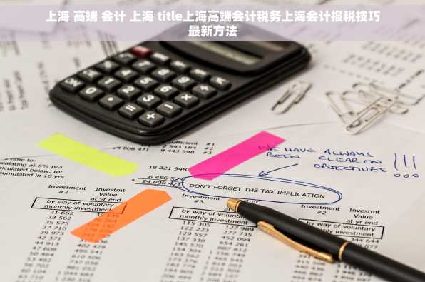 上海 高端 会计 上海 title上海高端会计税务上海会计报税技巧最新方法