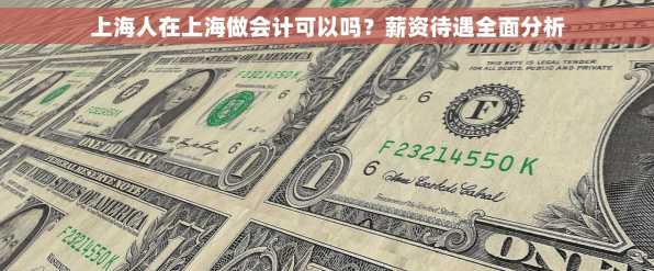 上海人在上海做会计可以吗？薪资待遇全面分析