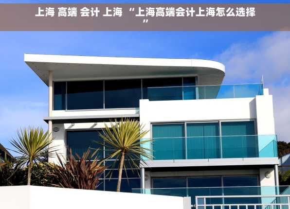上海 高端 会计 上海 “上海高端会计上海怎么选择”