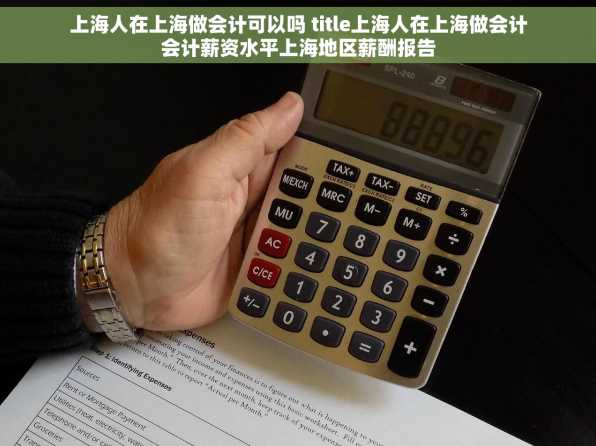 上海人在上海做会计可以吗 title上海人在上海做会计会计薪资水平上海地区薪酬报告