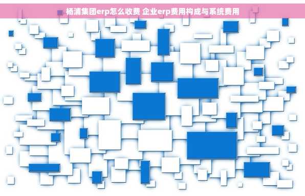 杨浦集团erp怎么收费 企业erp费用构成与系统费用