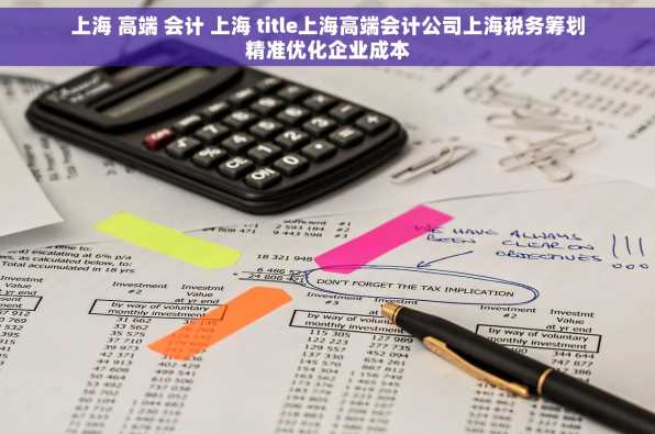 上海 高端 会计 上海 title上海高端会计公司上海税务筹划精准优化企业成本