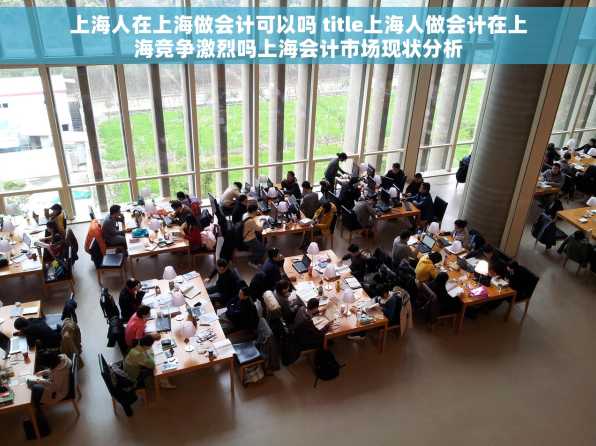 上海人在上海做会计可以吗 title上海人做会计在上海竞争激烈吗上海会计市场现状分析