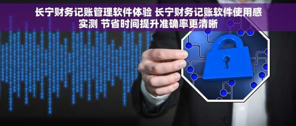 长宁财务记账管理软件体验 长宁财务记账软件使用感实测 节省时间提升准确率更清晰