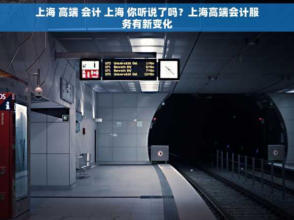 上海 高端 会计 上海 你听说了吗？上海高端会计服务有新变化