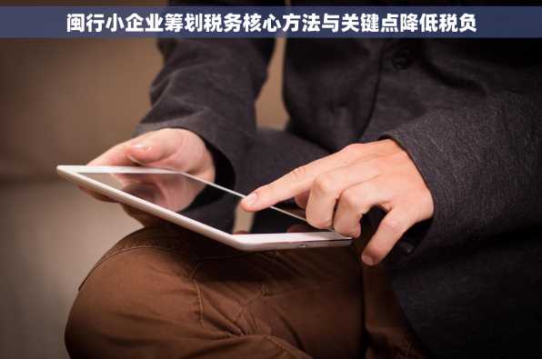 闽行小企业筹划税务核心方法与关键点降低税负