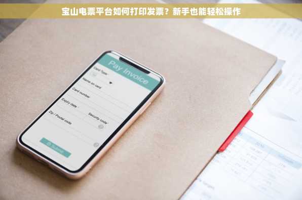 宝山电票平台如何打印发票？新手也能轻松操作