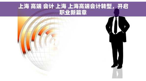 上海 高端 会计 上海 上海高端会计转型，开启职业新篇章