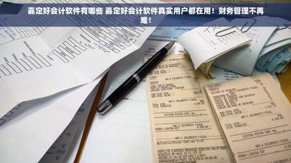 嘉定好会计软件有哪些 嘉定好会计软件真实用户都在用！财务管理不再难！