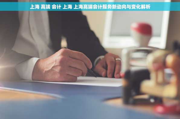 上海 高端 会计 上海 上海高端会计服务新动向与变化解析