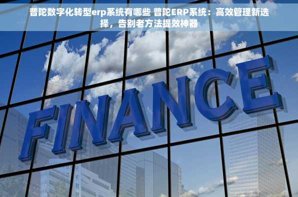 普陀数字化转型erp系统有哪些 普陀ERP系统：高效管理新选择，告别老方法提效神器