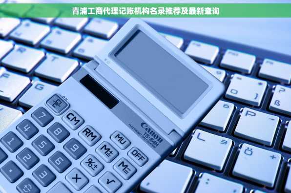 青浦工商代理记账机构名录推荐及最新查询