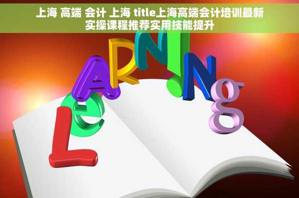 上海 高端 会计 上海 title上海高端会计培训最新实操课程推荐实用技能提升