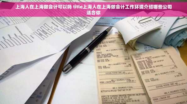 上海人在上海做会计可以吗 title上海人在上海做会计工作环境介绍哪些公司适合你