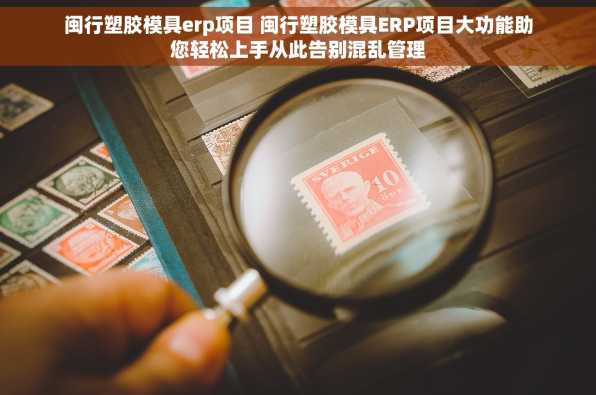 闽行塑胶模具erp项目 闽行塑胶模具ERP项目大功能助您轻松上手从此告别混乱管理