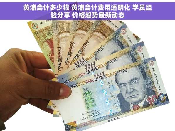 黄浦会计多少钱 黄浦会计费用透明化 学员经验分享 价格趋势最新动态