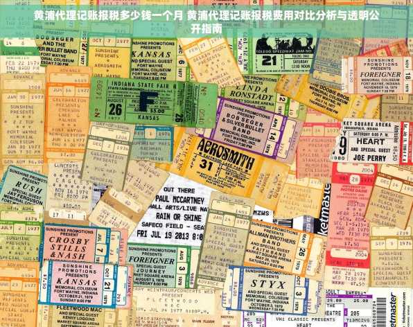 黄浦代理记账报税多少钱一个月 黄浦代理记账报税费用对比分析与透明公开指南