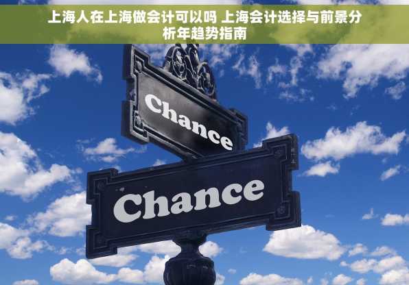 上海人在上海做会计可以吗 上海会计选择与前景分析年趋势指南