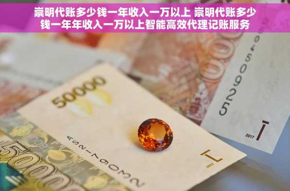 崇明代账多少钱一年收入一万以上 崇明代账多少钱一年年收入一万以上智能高效代理记账服务