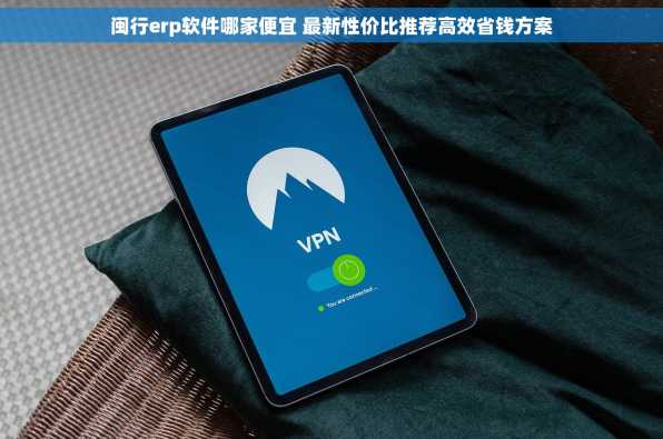 闽行erp软件哪家便宜 最新性价比推荐高效省钱方案