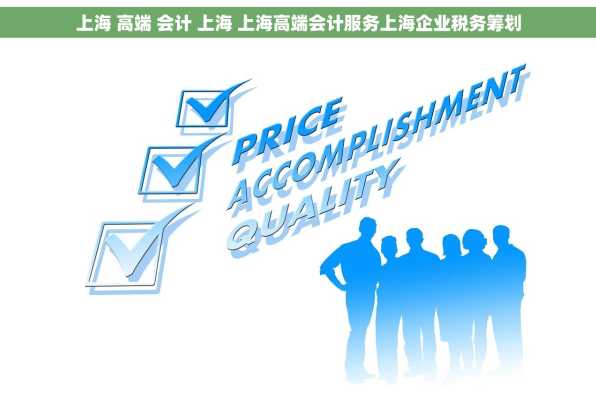 上海 高端 会计 上海 上海高端会计服务上海企业税务筹划