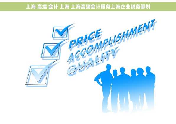 上海 高端 会计 上海 上海高端会计服务上海企业税务筹划