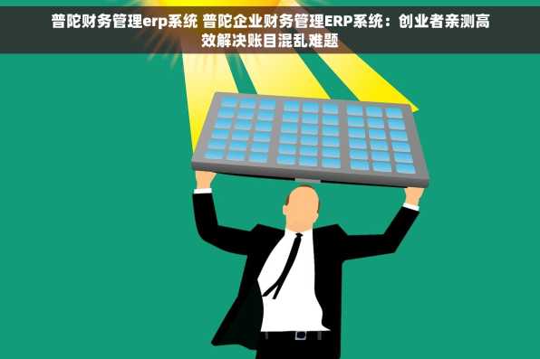 普陀财务管理erp系统 普陀企业财务管理ERP系统：创业者亲测高效解决账目混乱难题