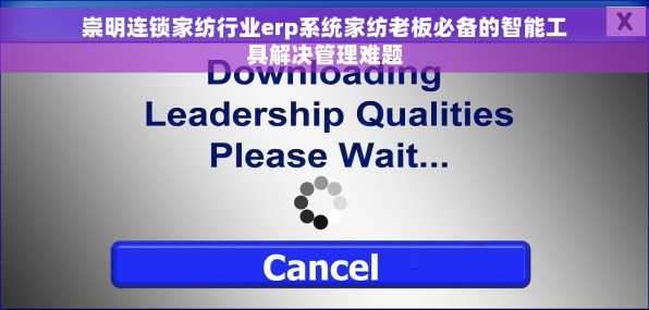 崇明连锁家纺行业erp系统家纺老板必备的智能工具解决管理难题
