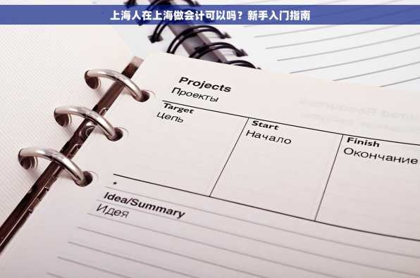 上海人在上海做会计可以吗？新手入门指南