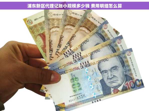 浦东新区代理记账小规模多少钱 费用明细怎么算