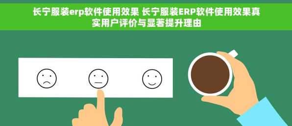 长宁服装erp软件使用效果 长宁服装ERP软件使用效果真实用户评价与显著提升理由