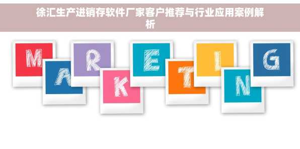徐汇生产进销存软件厂家客户推荐与行业应用案例解析