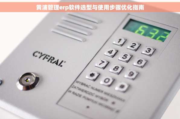 黄浦管理erp软件选型与使用步骤优化指南