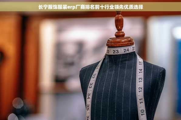 长宁服饰服装erp厂商排名前十行业领先优质选择