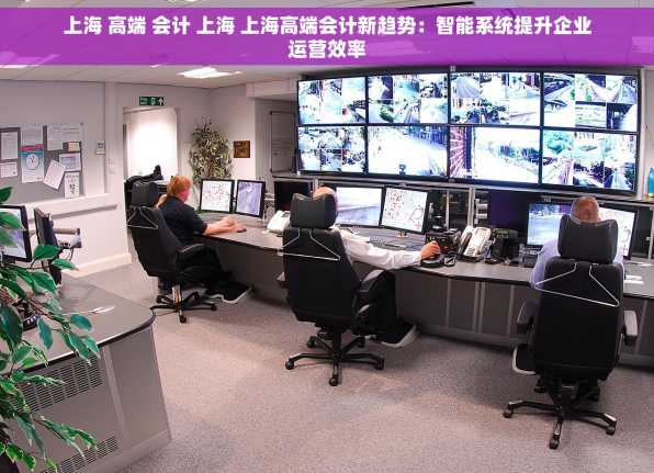 上海 高端 会计 上海 上海高端会计新趋势：智能系统提升企业运营效率