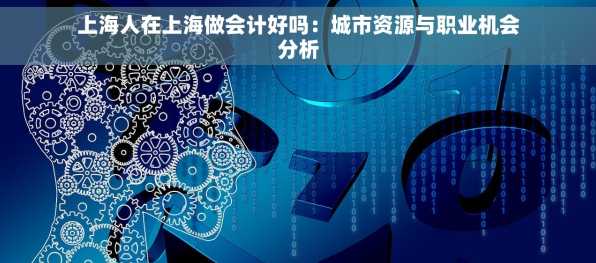 上海人在上海做会计好吗：城市资源与职业机会分析