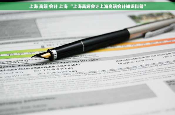 上海 高端 会计 上海 “上海高端会计上海高端会计知识科普”