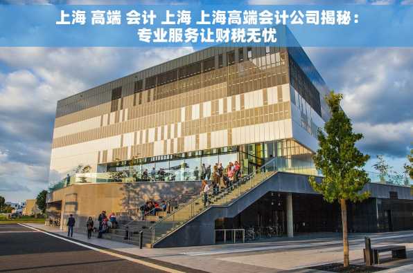上海 高端 会计 上海 上海高端会计公司揭秘：专业服务让财税无忧