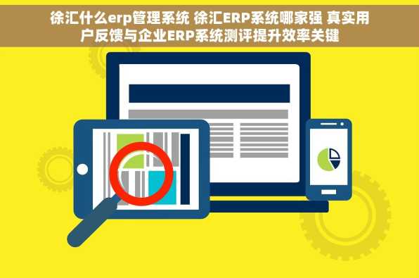 徐汇什么erp管理系统 徐汇ERP系统哪家强 真实用户反馈与企业ERP系统测评提升效率关键