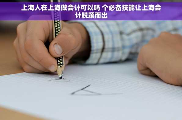 上海人在上海做会计可以吗 个必备技能让上海会计脱颖而出