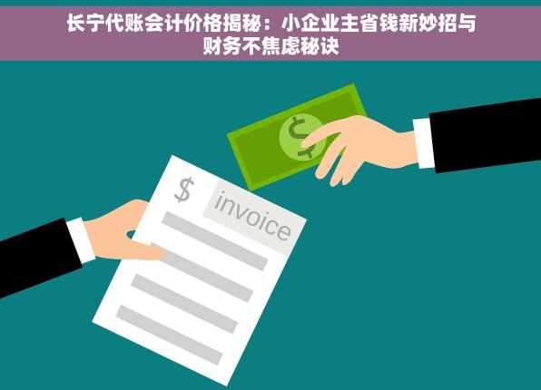 长宁代账会计价格揭秘：小企业主省钱新妙招与财务不焦虑秘诀