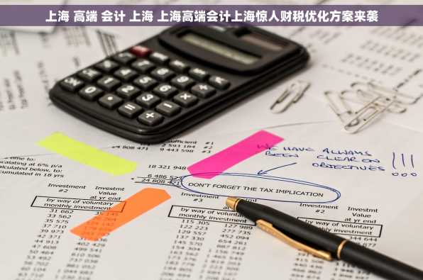 上海 高端 会计 上海 上海高端会计上海惊人财税优化方案来袭