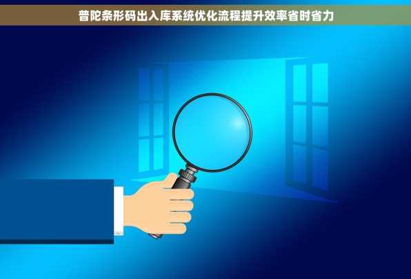 普陀条形码出入库系统优化流程提升效率省时省力