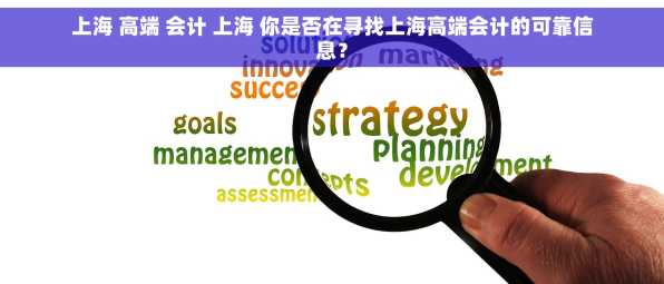 上海 高端 会计 上海 你是否在寻找上海高端会计的可靠信息？