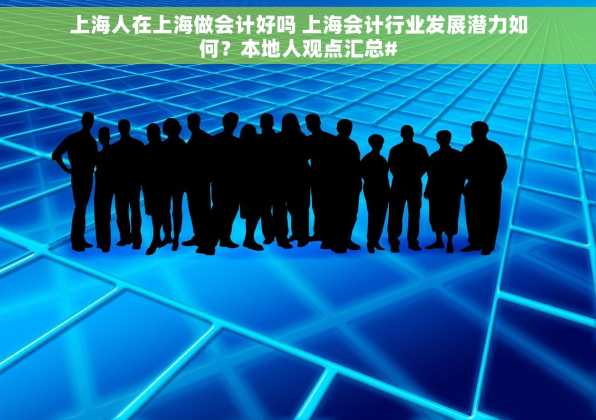 上海人在上海做会计好吗 上海会计行业发展潜力如何？本地人观点汇总#