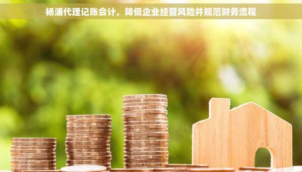 杨浦代理记账会计，降低企业经营风险并规范财务流程